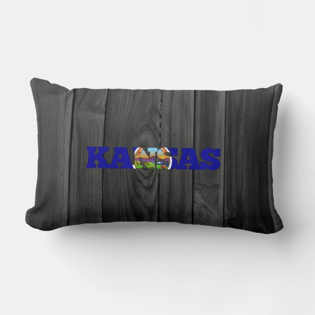 Coussin Rectangle Le Kansas (Recto)