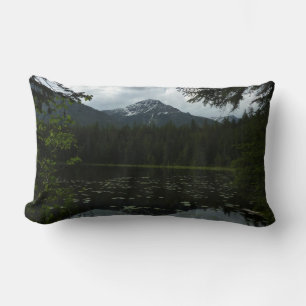 Coussin Rectangle Le lac Johns II au parc national de Glacier