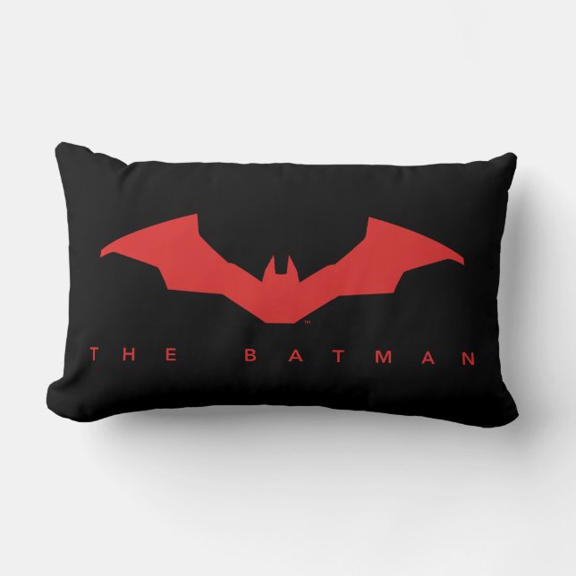 Coussin Rectangle Le logo Batman Bat (Recto)