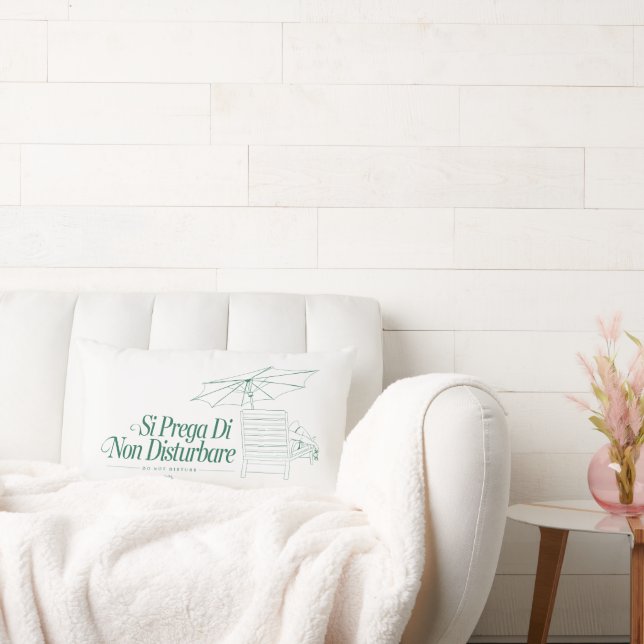 Coussin Rectangle Le Lotus Blanc Ne Disturbe Pas (Canapé)