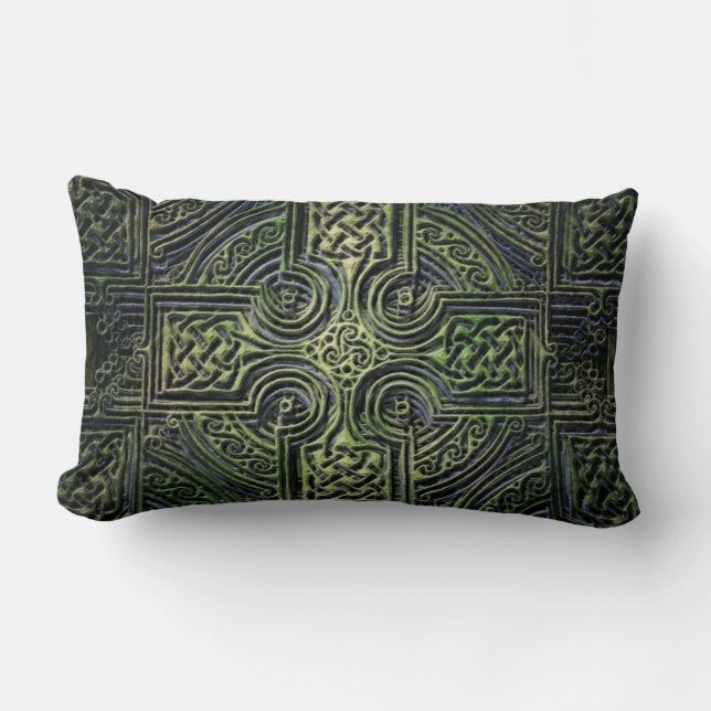Coussin Rectangle Le nouage celtique Saint-Patrick's Day (Recto)
