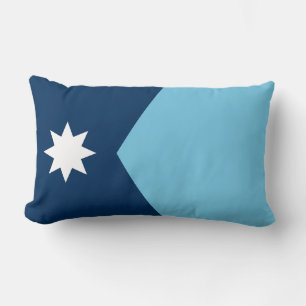 Coussin Rectangle Le nouveau drapeau de l'État du Minnesota (redesig