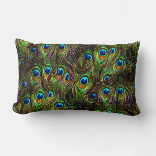 Coussin Rectangle Le paon fait varier le pas de l'invasion