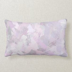 Coussin Rectangle Le pinceau par résumé frotte la texture