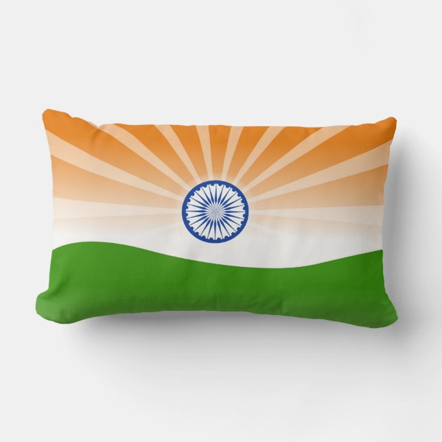 Coussin Rectangle Le soleil "indien" (Recto)
