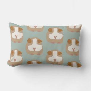 Coussin Rectangle Le visage de porc de Guinée