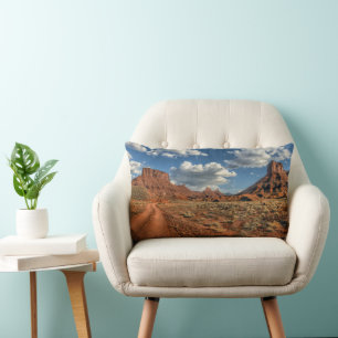Coussin Rectangle Les déserts Professeur Valley Near Moab, Utah