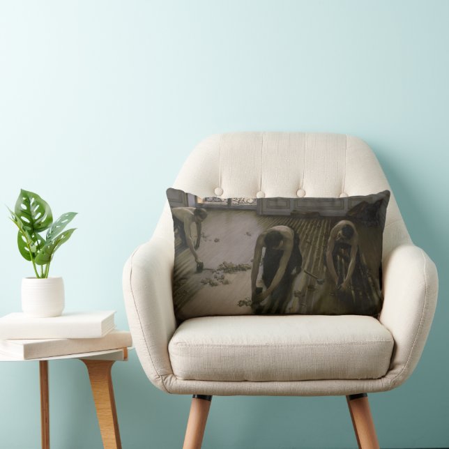 Coussin Rectangle Les gratte-ciels de Gustave Caillebotte (Chaise)