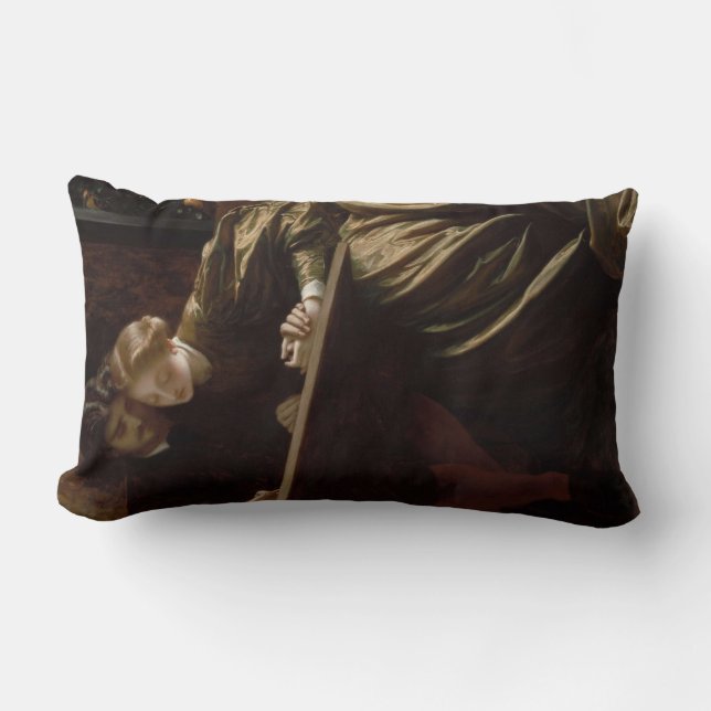 Coussin Rectangle Les Noces de l'artiste (par Frederic Leighton) (Recto)