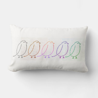 Coussin Rectangle Les oiseaux