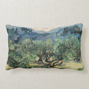 Coussin Rectangle Les Oliviers, 1889, de Vincent van Gogh
