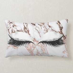 Coussin Rectangle Les parties scintillantes argentées de cuivre