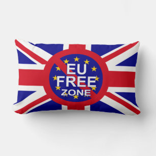 Coussin Rectangle Les partisans du Brexit