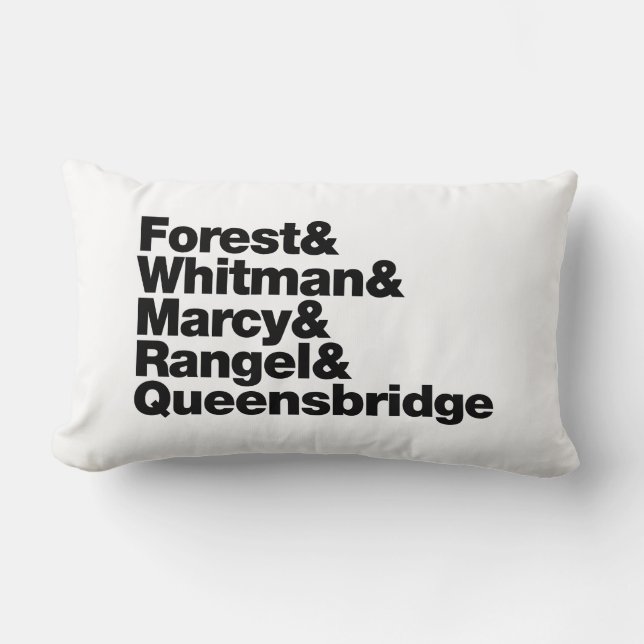 Coussin Rectangle Les projets (Recto)