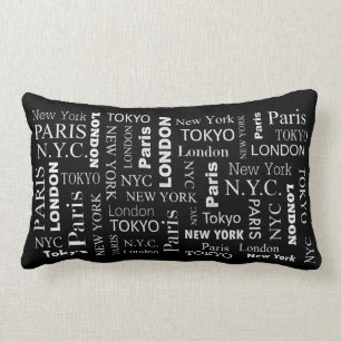 Coussin Rectangle Les villes refroidissent le carreau