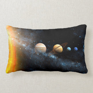 Coussin Rectangle L'espace amortit le système solaire