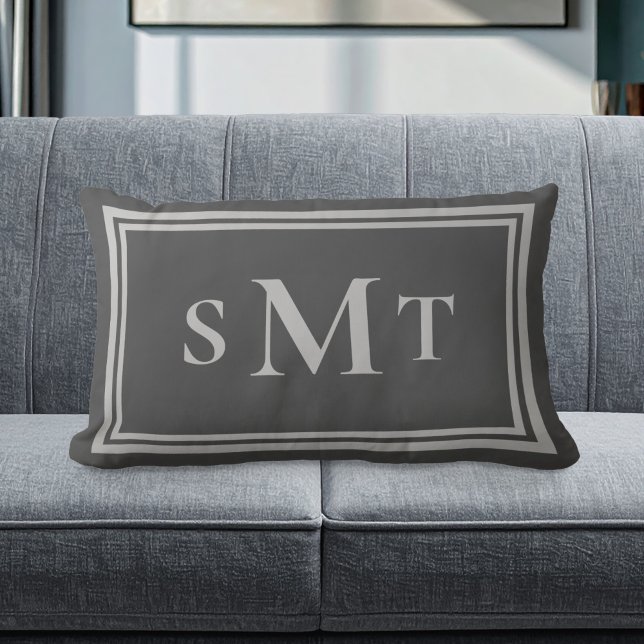COUSSIN RECTANGLE LETTRE GRECQUE TROIS MOYENNE (Créateur téléchargé)