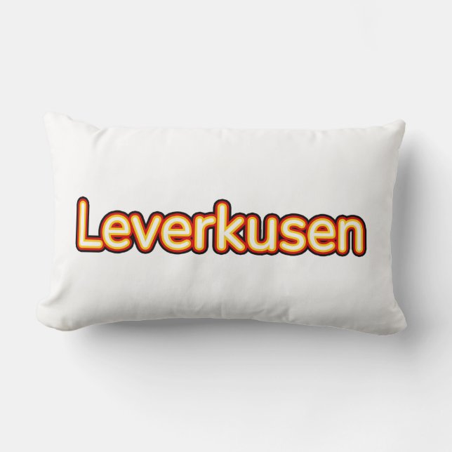 Coussin Rectangle Leverkusen Allemagne (Recto)