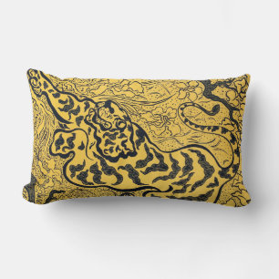 Coussin Rectangle Libérez votre côté sauvage : le tigre dans la jung
