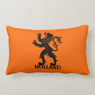 Coussin Rectangle Lion de la Hollande