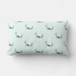Coussin Rectangle Liquid Blue Reverie — Contemporary Art Collection