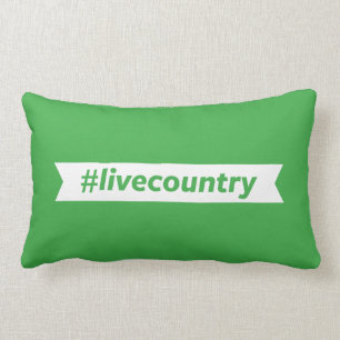 Coussin Rectangle #LiveCountry