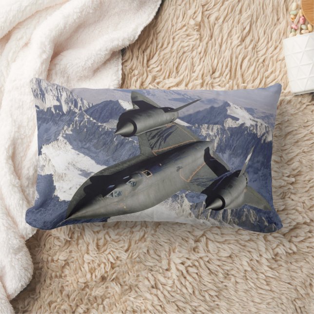 Coussin Rectangle Lockheed SR-71B Blackbird (Couverture)