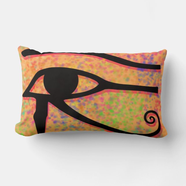 Coussin Rectangle L'oeil de Horus (Recto)