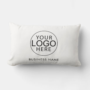 Coussin Rectangle Logo d'affaires élégant Simple moderne personnalis