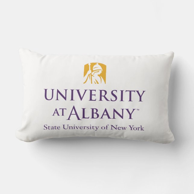Coussin Rectangle Logo de l'Université d'Albany (Recto)