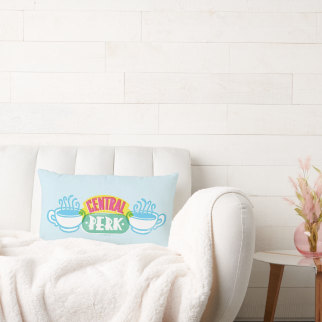 Coussin Rectangle Logo Neon Central Perk (Canapé)