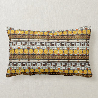 Coussin Rectangle lombaire en mosaïque de l'empereur