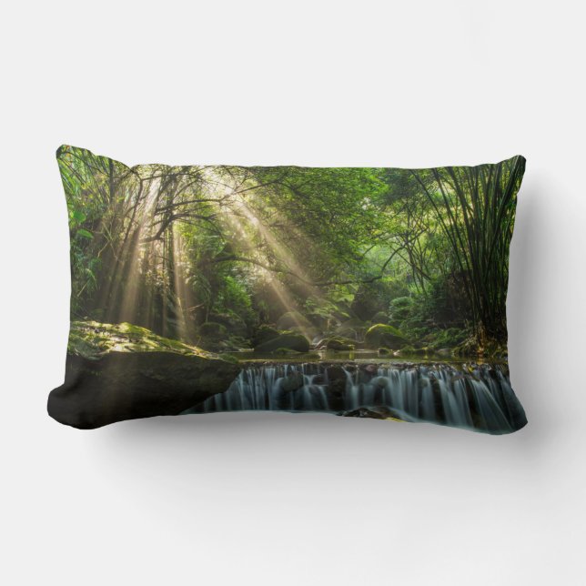 Coussin Rectangle Longquan Glamour Creek (Recto)