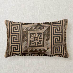 Coussin Rectangle L'ornement principal grec - méandre grec -