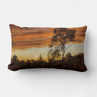 Coussin Rectangle Lumbar de carreau de croissant de lune