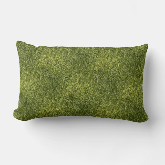 Coussin Rectangle Lush Green Moss (Recto)