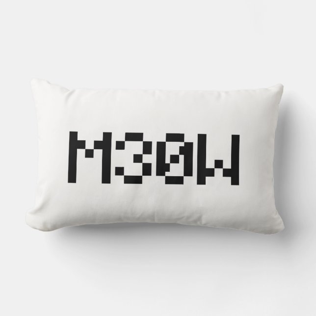 Coussin Rectangle M30W [Sons animaux de léopards] (Recto)