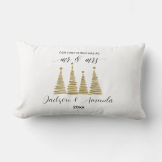 Coussin Rectangle M. et Mme Noël – Cadeau personnalisé pour jeunes m