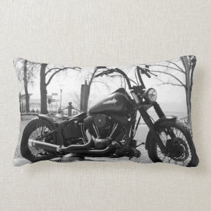 Coussin Rectangle Macro Davidson classique de moto de Harley