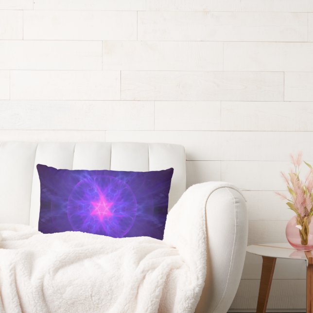 Coussin Rectangle Magen David rose (Canapé)