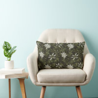 Magnolia et feuilles verts sur noir