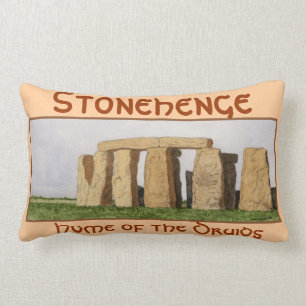 Coussin Rectangle Maison de Stonehenge- des druides