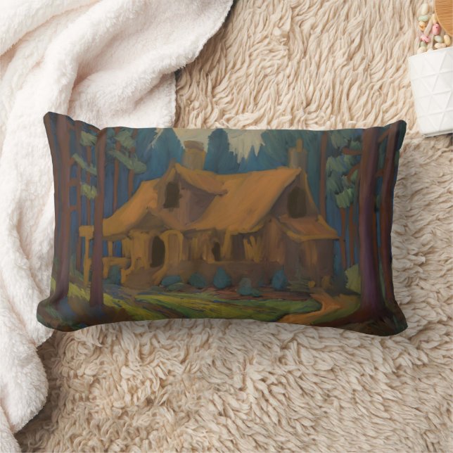 Coussin Rectangle Maison de tranquillité (Couverture)