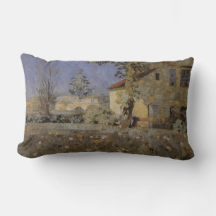 Coussin Rectangle Maison vintage Mourier-Petersen dans le jardin