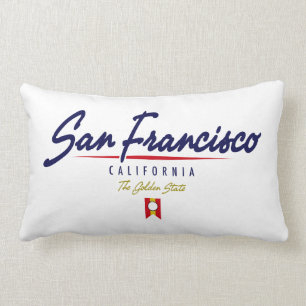 Coussin Rectangle Manuscrit de San Francisco
