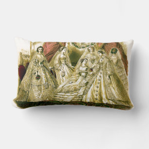 Coussin Rectangle Mariée Antique Mariage Vintage