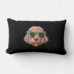 Coussin Rectangle Masque de carnaval de Terre-Neuve   cadeau de terr