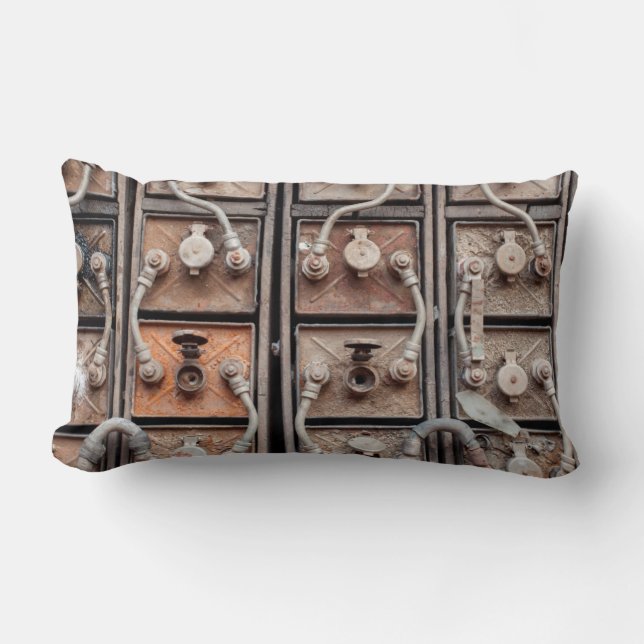 Coussin Rectangle Matériel industriel dans la mine abandonnée de But (Recto)