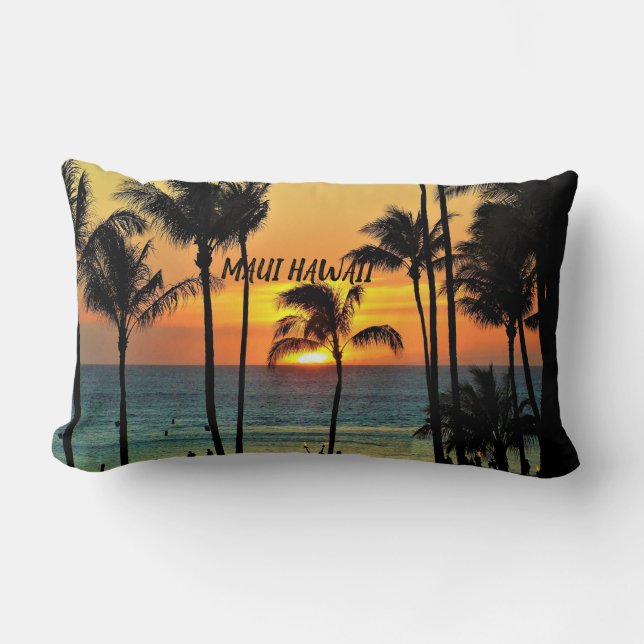 COUSSIN RECTANGLE MAUI HAWAII (Recto)