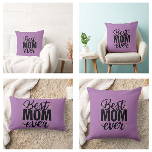 Coussin Rectangle Meilleure Maman Jamais Maman Stylée Bonne Fête des